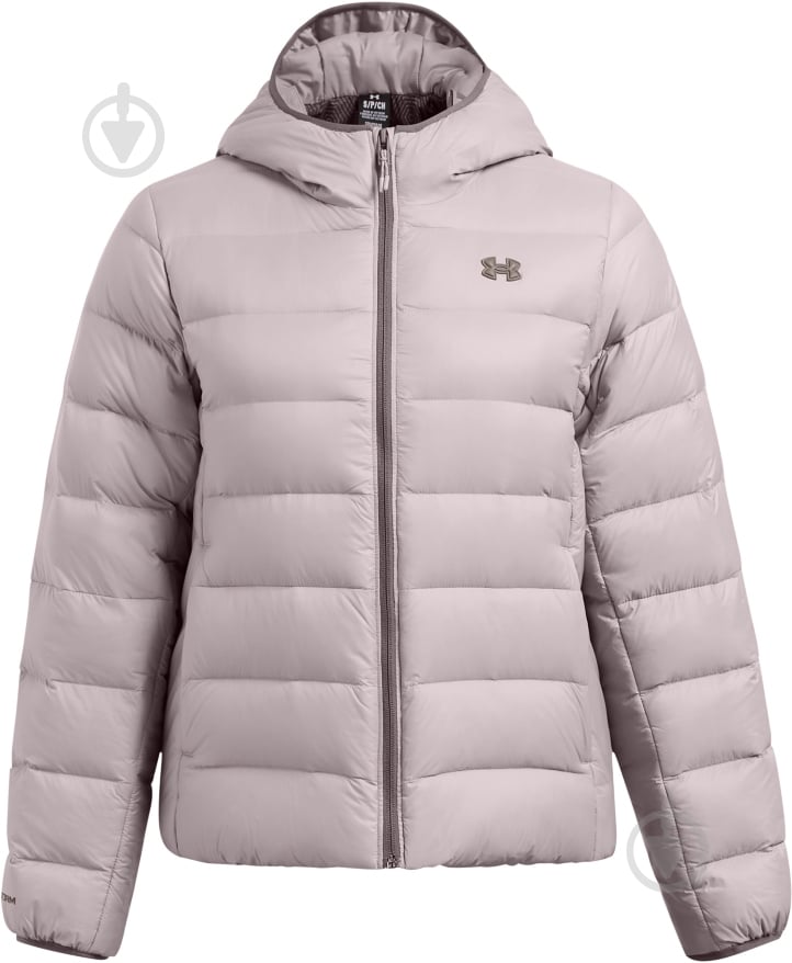 Пуховик жіночий зимовий Under Armour LEGEND DOWN HOODED JACKET 1385852-015 р.L бузковий - фото 7