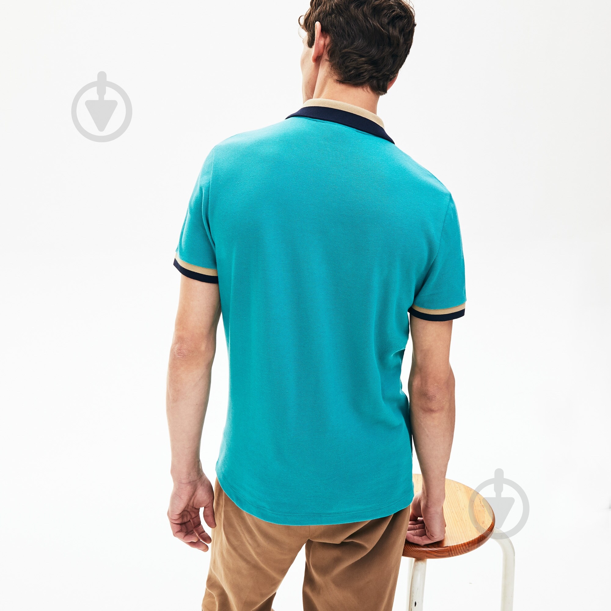 Поло Lacoste PH5095XN3 р.XL бирюзовый - фото 3 Поло Lacoste PH5095XN3 р.XL бирюзовый - фото 3