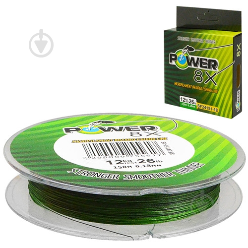 Шнур Sam's Fish 150м 10мм Power 8X SF24151-10 - фото 1 Шнур Sam's Fish 150м 10мм Power 8X SF24151-10 - фото 1