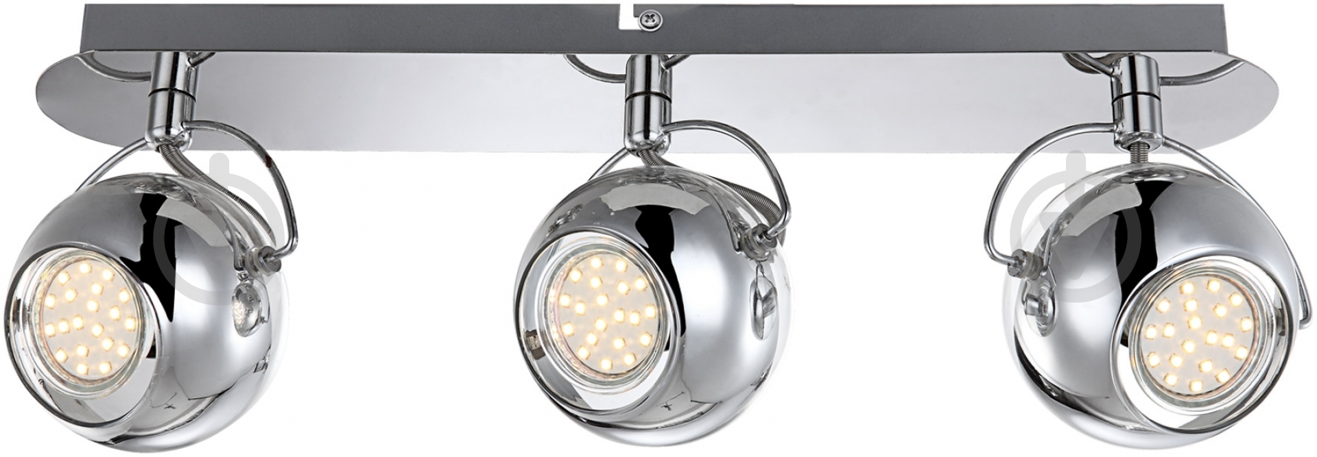 Спот Globo ARAMID LED 3x3,5 Вт GU10 хром 57880-3 - фото 1