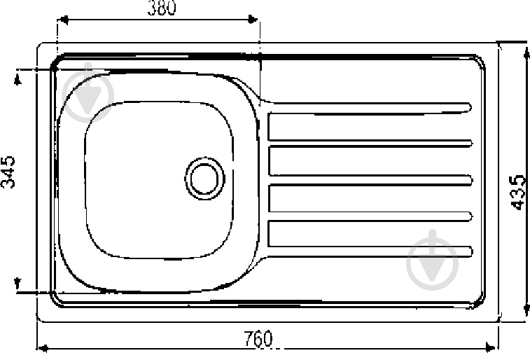 Мойка для кухни Interline AE 7650 D - фото 2