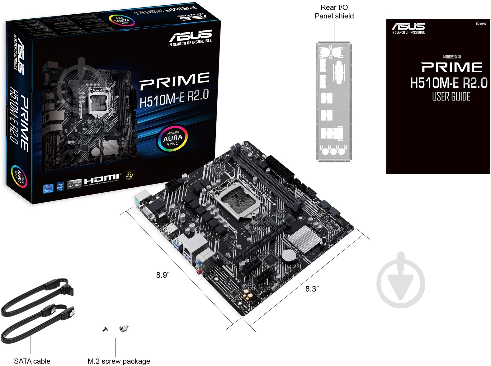 Материнская плата Asus PRIME H510M-E R2.0 (Socket 1200, Intel H510, micro ATX) - фото 7 Материнская плата Asus PRIME H510M-E R2.0 (Socket 1200, Intel H510, micro ATX) - фото 7