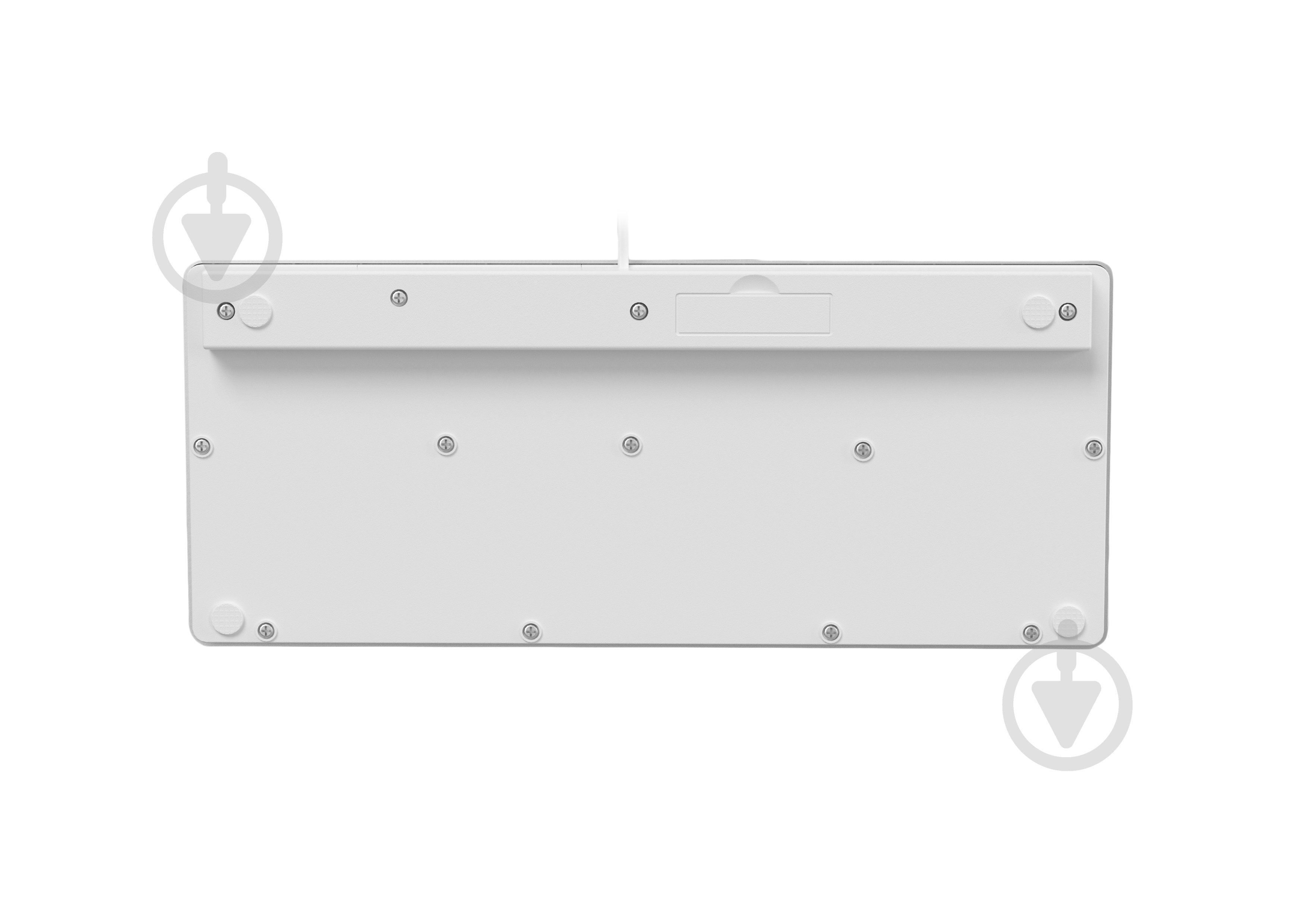 Клавіатура Maxxter (KBM-C01W-UA) вологозахищена white - фото 4