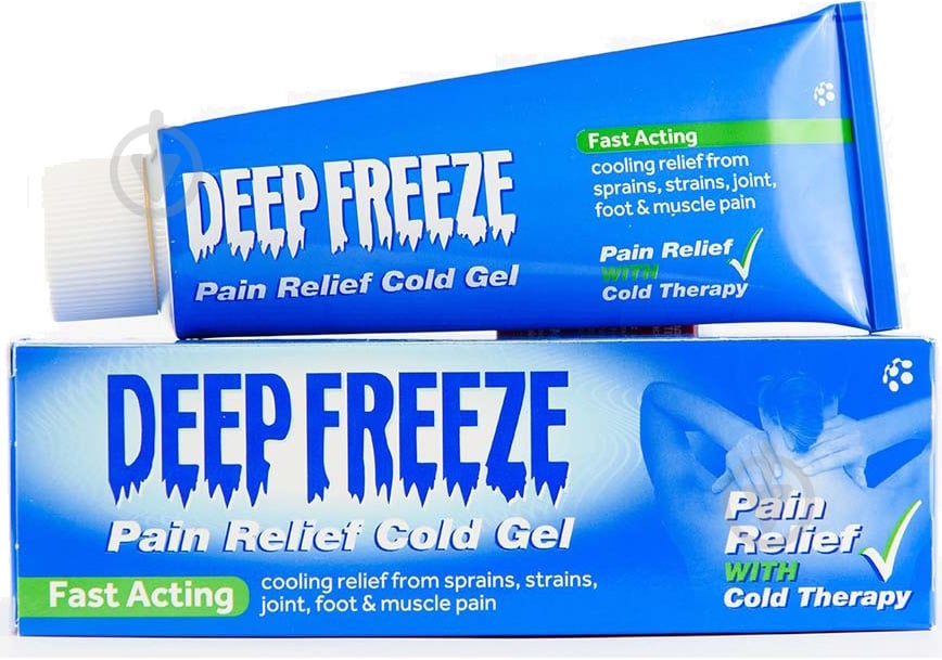 Дип фріз охолоджуючий по 100 г у тубах гель - фото 1 Дип фріз охолоджуючий по 100 г у тубах гель - фото 1