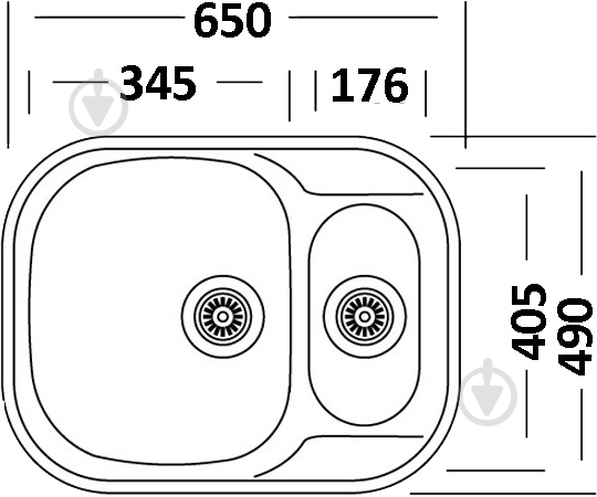 Мийка для кухні Interline AEB 640 - фото 2