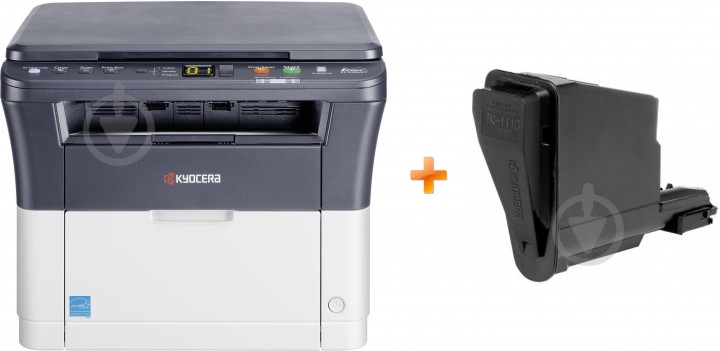 МФУ Kyocera FS-1020MFP + тонер TK-1110 А4 (1020TONBUNDLE) моно ECOSYS - фото 1