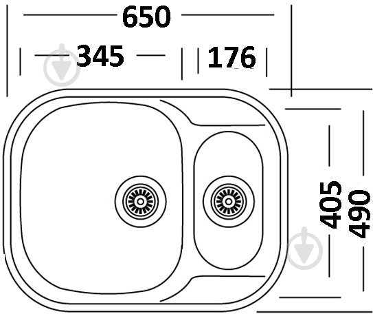 Мийка для кухні Interline AEB 640 D - фото 2