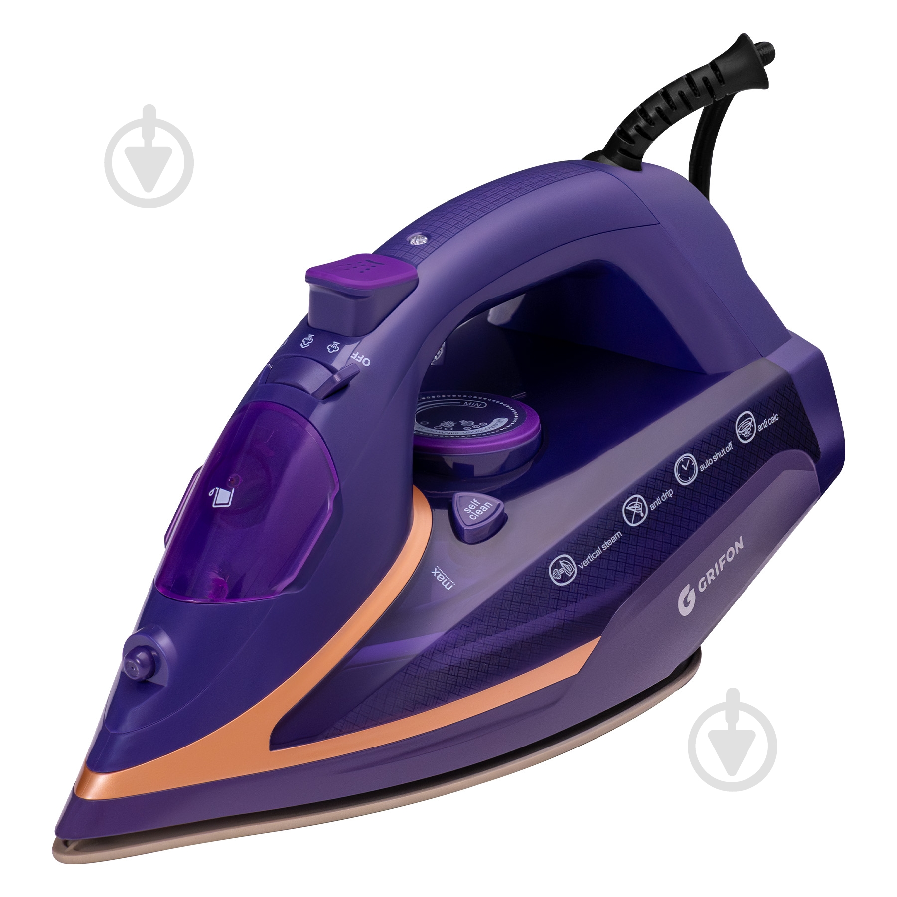 Утюг Grifon I283550C Purple - фото 1