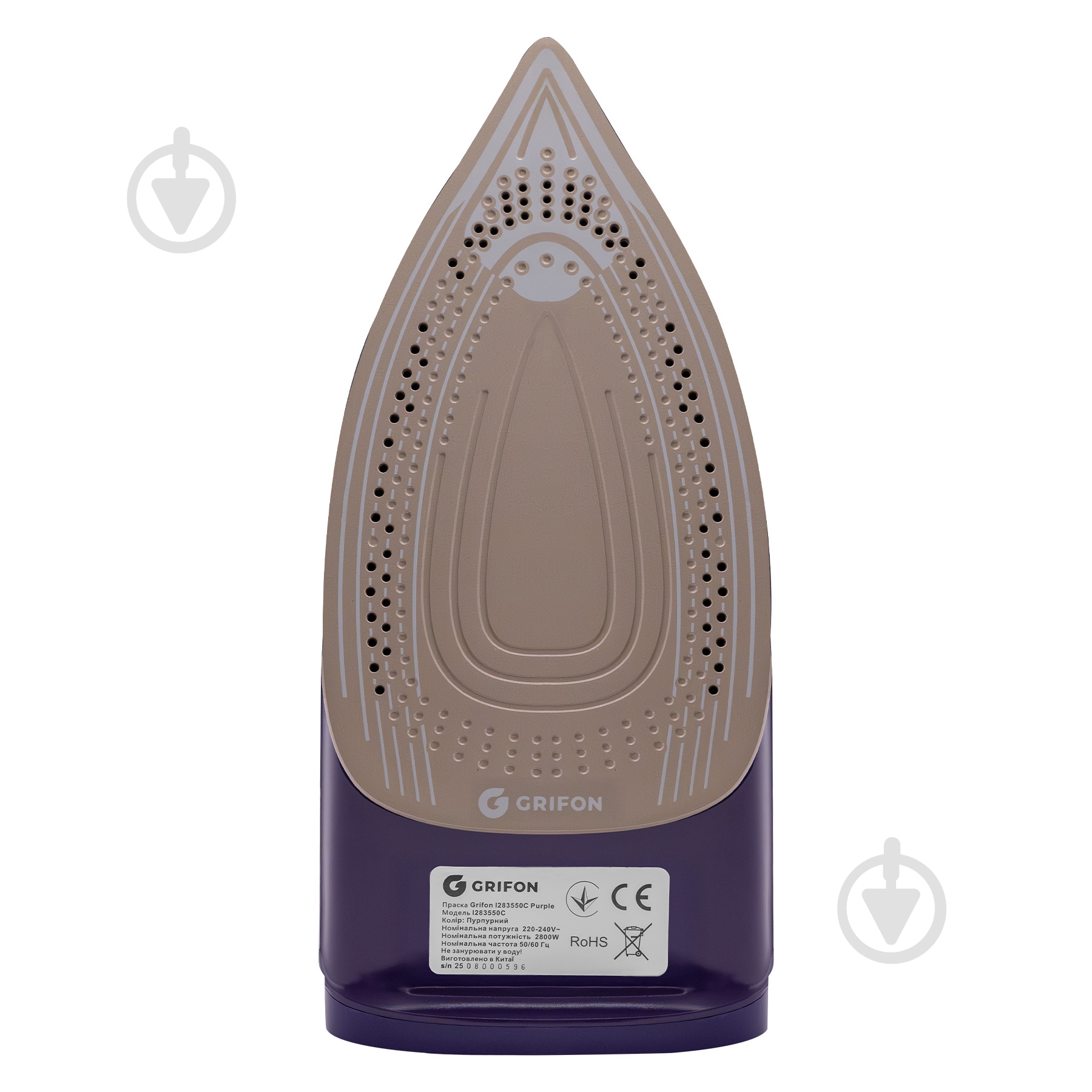 Утюг Grifon I283550C Purple - фото 4