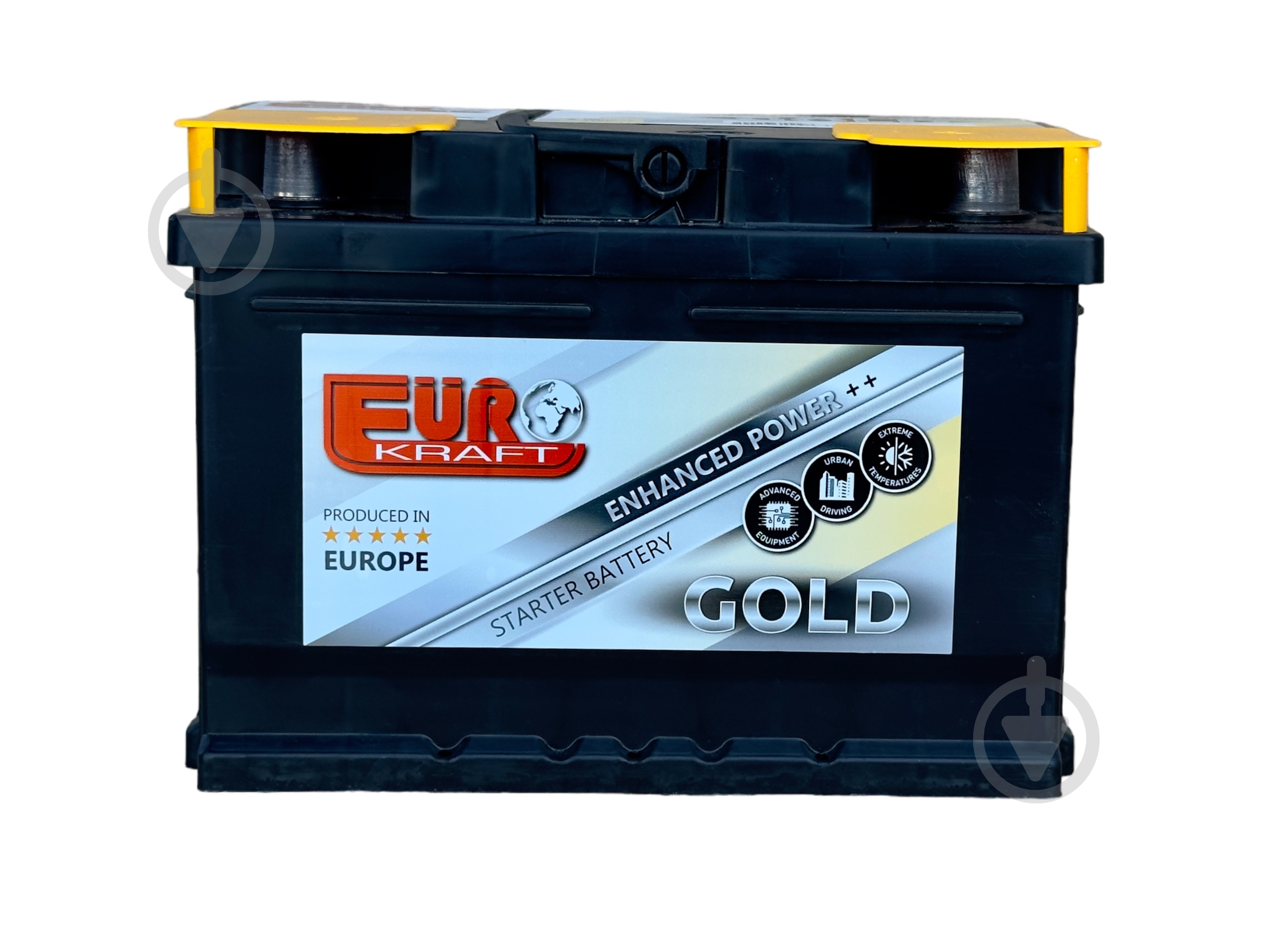 Аккумулятор автомобильный Monbat 60Ah 600A 12V «+» справа - фото 2