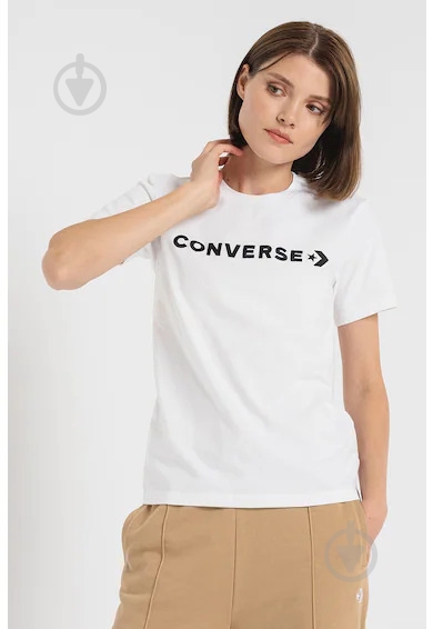 Футболка Converse 10023720-102 р.M белый - фото 3 Футболка Converse 10023720-102 р.M белый - фото 3