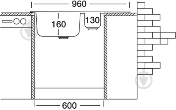 Мийка для кухні Interline EC 318 - фото 3