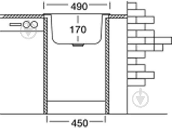 Мойка для кухни Interline ECD 145 - фото 3