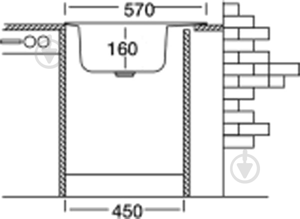 Мийка для кухні Interline ECD 157 - фото 3