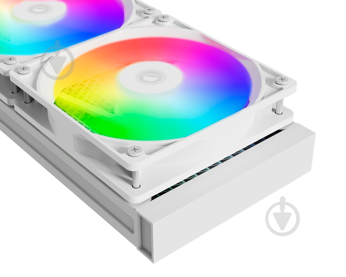 Система водного охлаждения ID-Cooling FX240 ARGB White - фото 3 Система водного охлаждения ID-Cooling FX240 ARGB White - фото 3