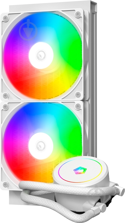 Система водного охлаждения ID-Cooling FX240 ARGB White - фото 2 Система водного охлаждения ID-Cooling FX240 ARGB White - фото 2