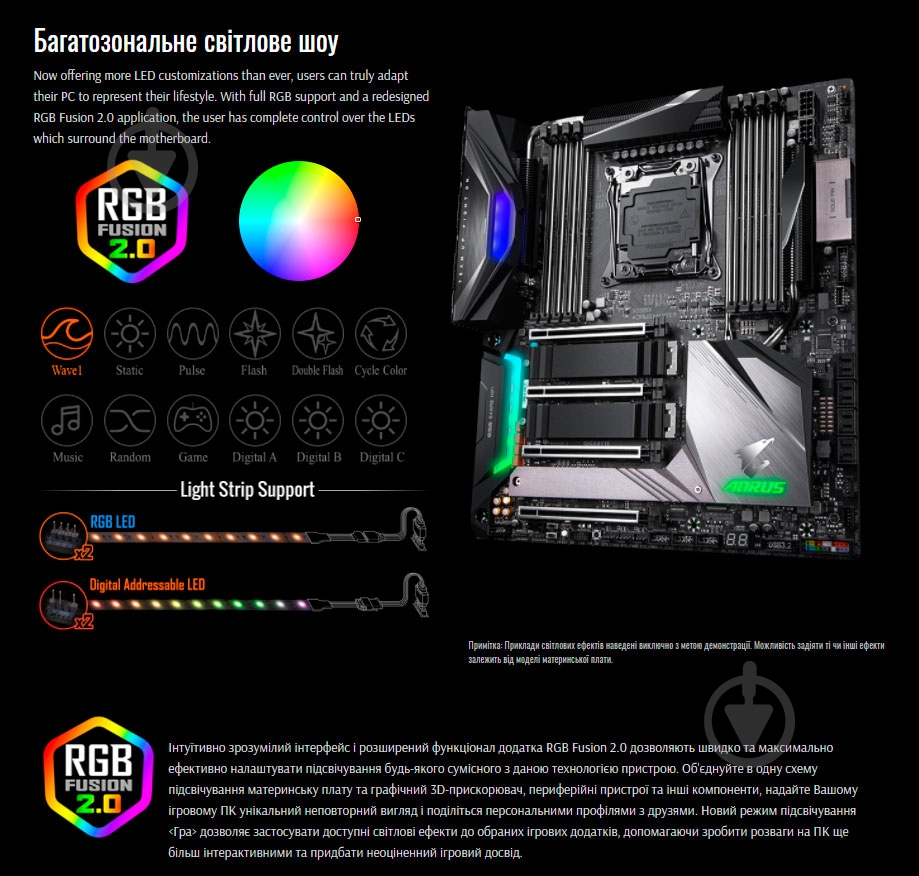 Материнська плата Gigabyte X299X AORUS MASTER (Socket 2066, Intel X299, E-ATX) - фото 9