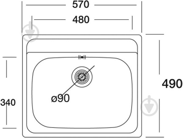 Мийка для кухні Interline EX 327 - фото 2