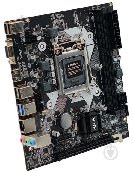 Материнська плата AFOX IH81-MA2 (Socket 1150, Intel H81, micro ATX) - фото 4