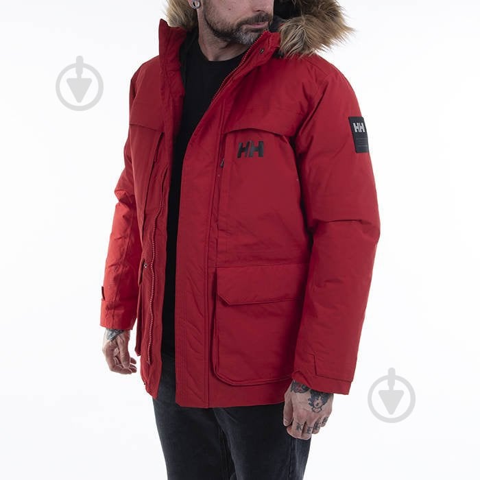 Куртка мужская зимняя Helly Hansen NORDSJO PARKA 53488-162 р.2XL красная - фото 1