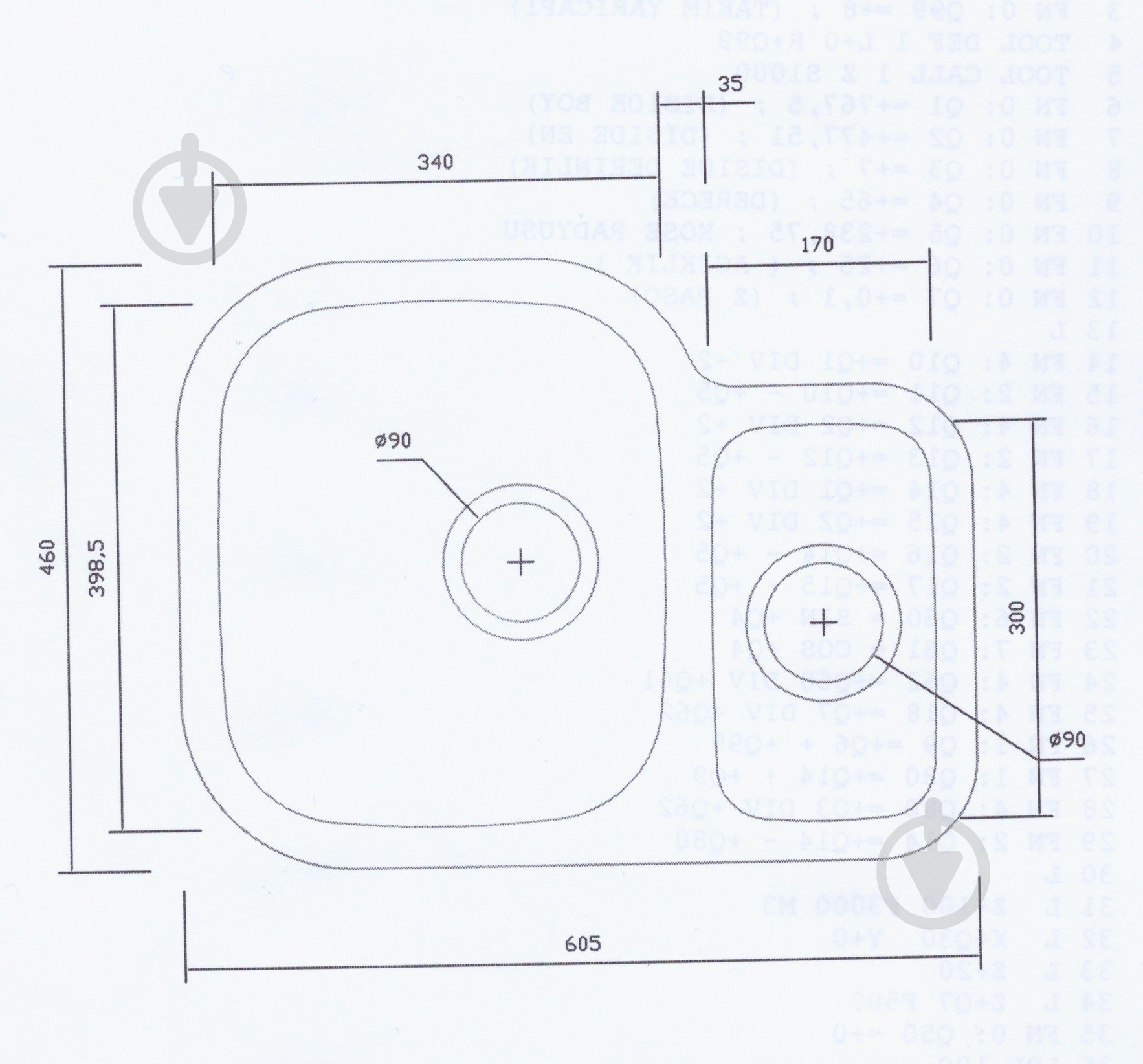 Мойка для кухни Interline EX 343K(R) - фото 2