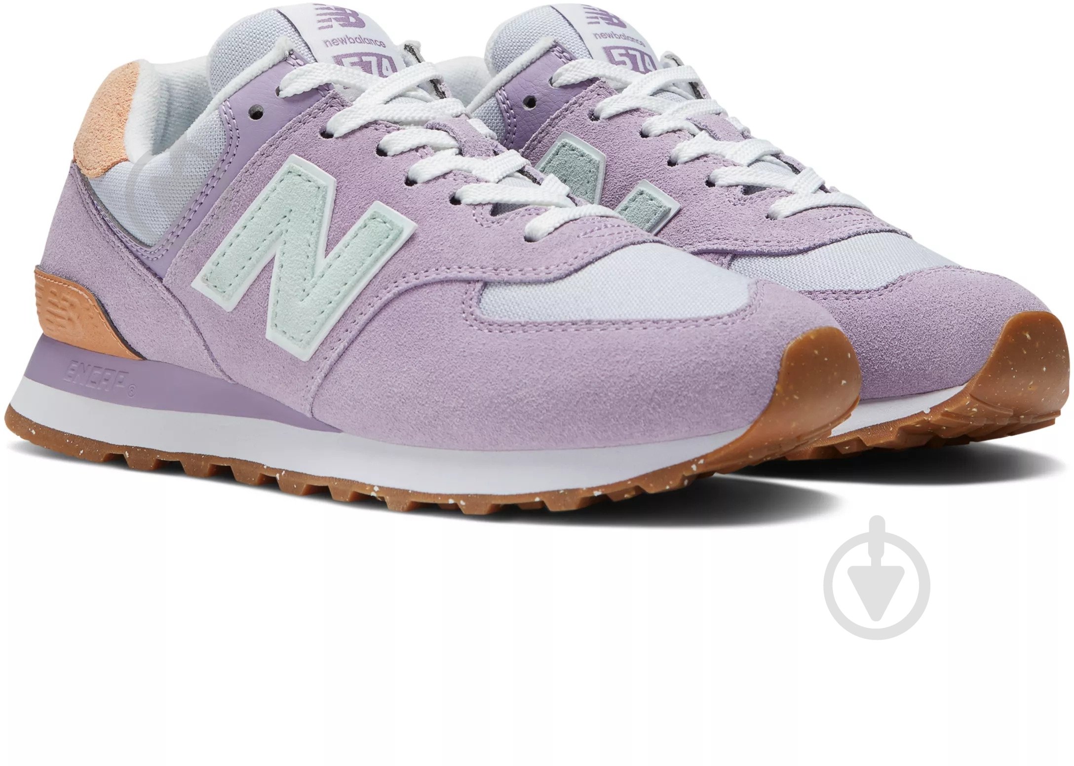 Кроссовки женские демисезонные New Balance WL574RA2 р.43 фиолетовые - фото 2 Кроссовки женские демисезонные New Balance WL574RA2 р.43 фиолетовые - фото 2