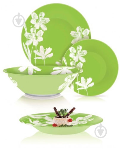 Сервіз столовий Luminarc 19 предметів (Q4857) - фото 1 Сервіз столовий Luminarc 19 предметів (Q4857) - фото 1