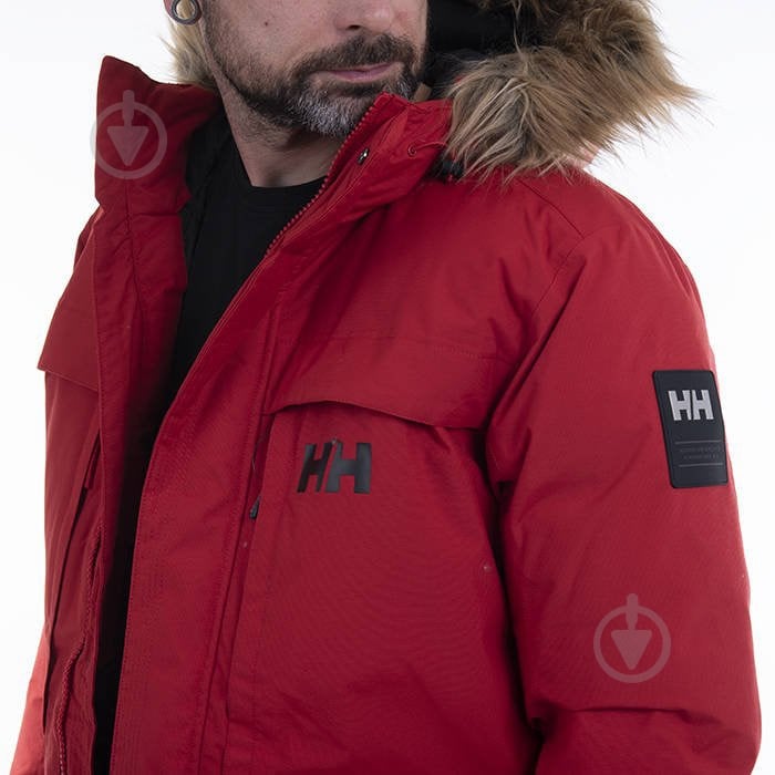 Куртка мужская зимняя Helly Hansen NORDSJO PARKA 53488-162 р.S красная - фото 3