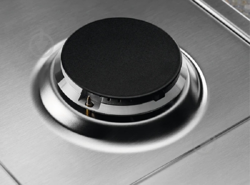 Варочная поверхность газовая Electrolux GPE263MX Slim 60 см - фото 4