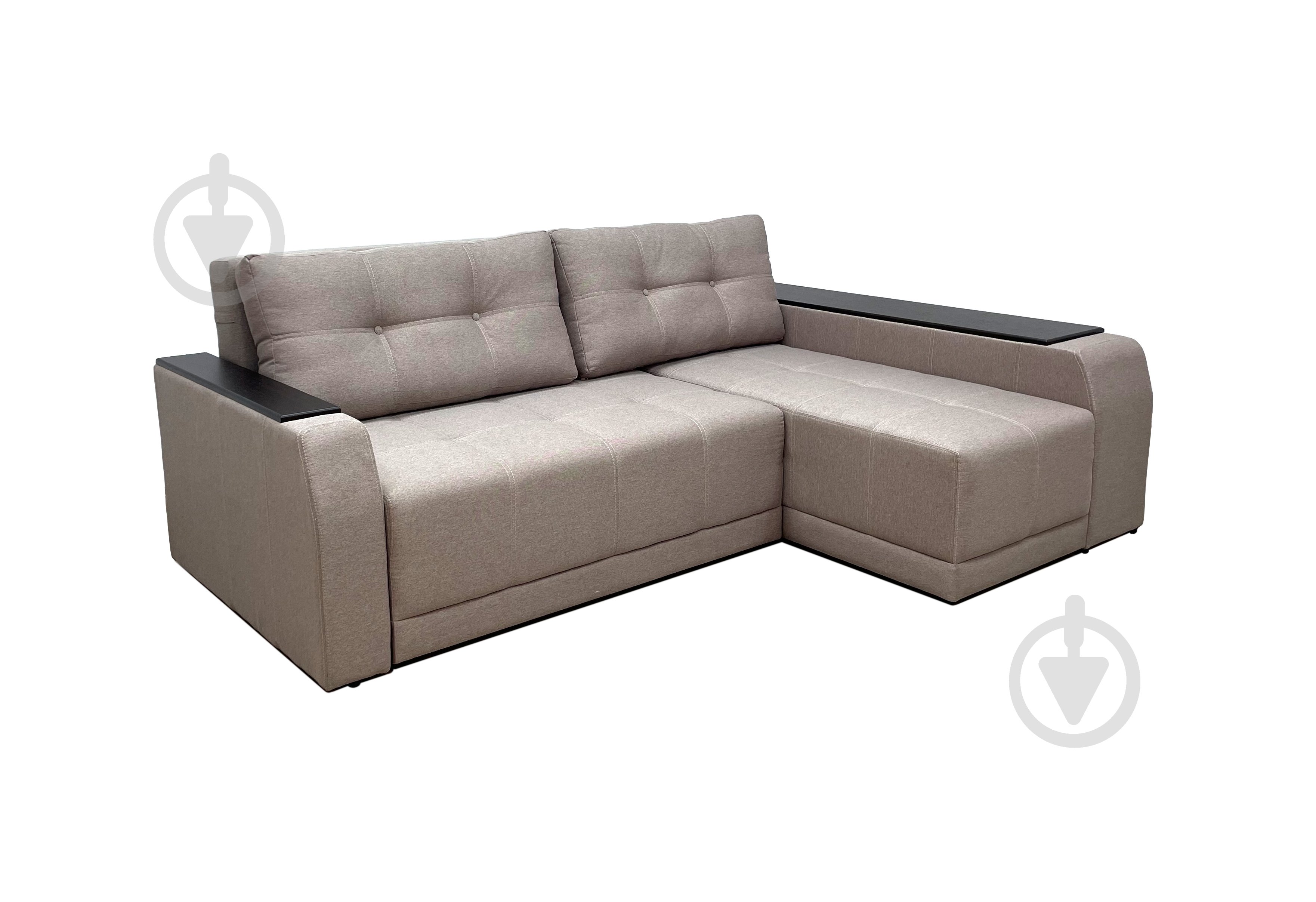 УЦЕНКА! Диван Элегант ЭпиСофт ДИЖОН правый капучино 2400x1660x900 мм (УЦ №2894) - фото 1