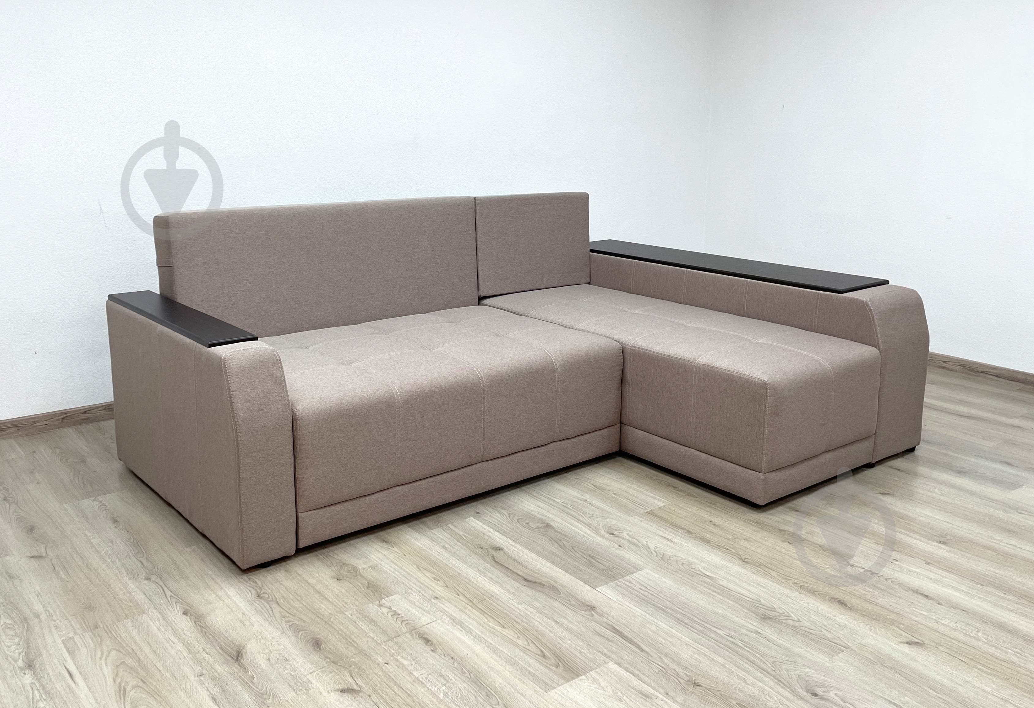 УЦЕНКА! Диван Элегант ЭпиСофт ДИЖОН правый капучино 2400x1660x900 мм (УЦ №2894) - фото 2