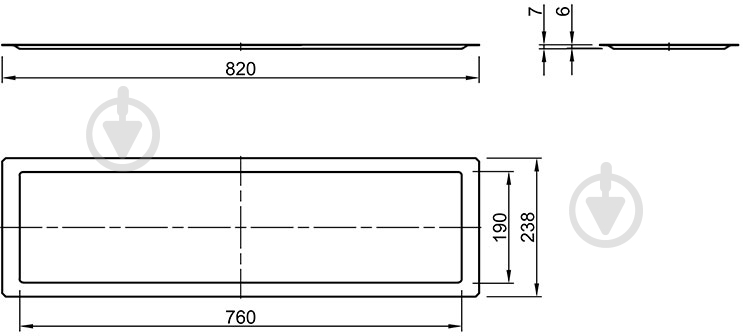 Поддон для сушилки Vibo VA900 900 мм 46213 - фото 2 Поддон для сушилки Vibo VA900 900 мм 46213 - фото 2