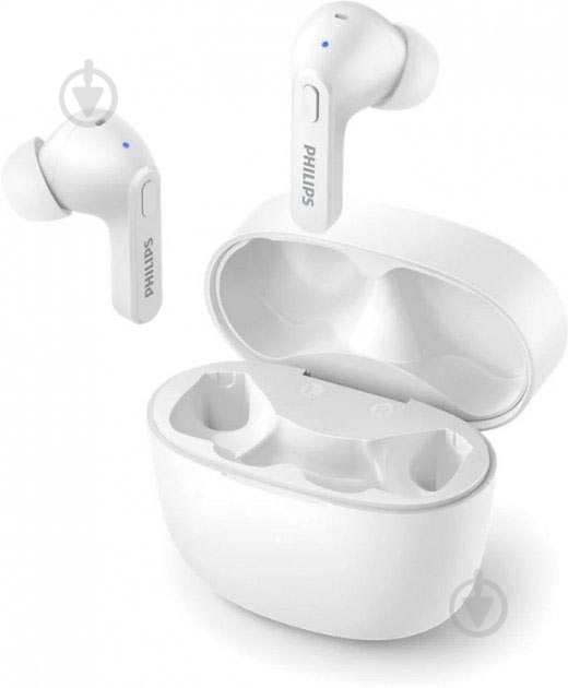 Наушники Philips True Wireless IPX4 white (TAT2206WT/00) - фото 3 Наушники Philips True Wireless IPX4 white (TAT2206WT/00) - фото 3