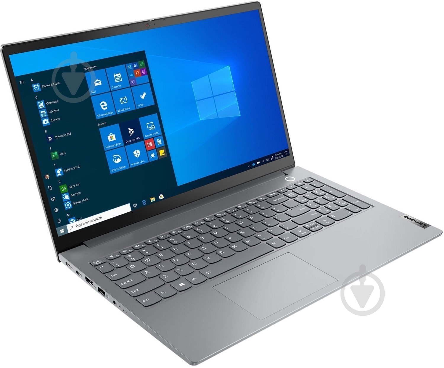 Ноутбук Lenovo ThinkBook 15 15,6 (20VE00FJRA) silver - фото 1