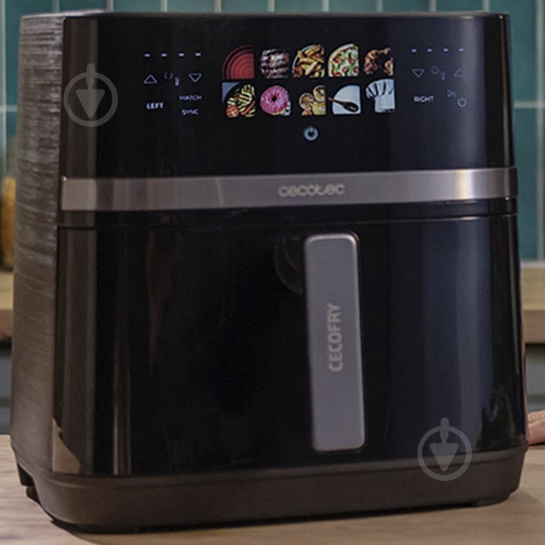 Мультипечь CECOTEC Cecofry&Grill Duoheat 8000 - фото 9