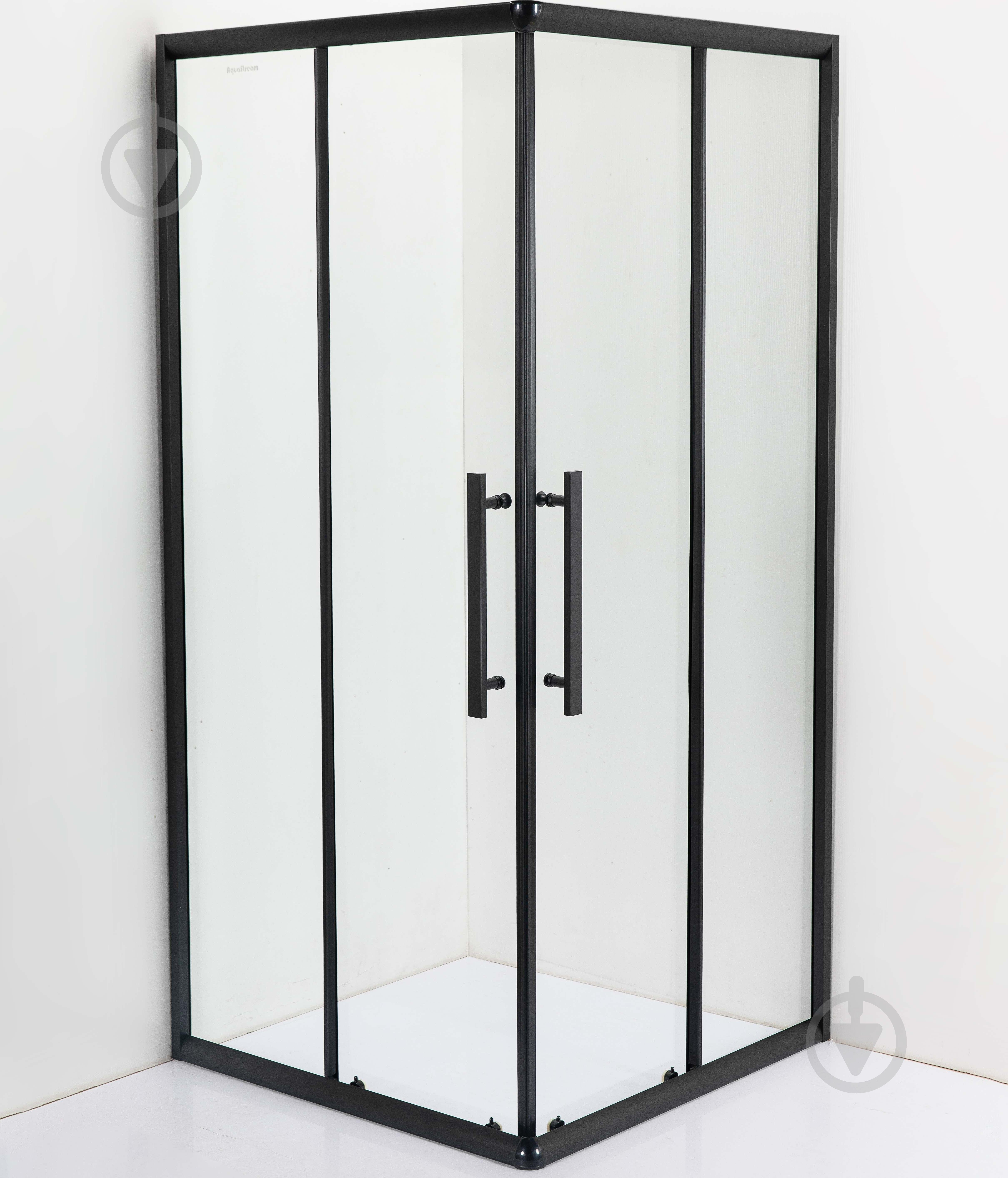 Душевая кабина AquaStream Ethos 100S ALL BLACKS - фото 1