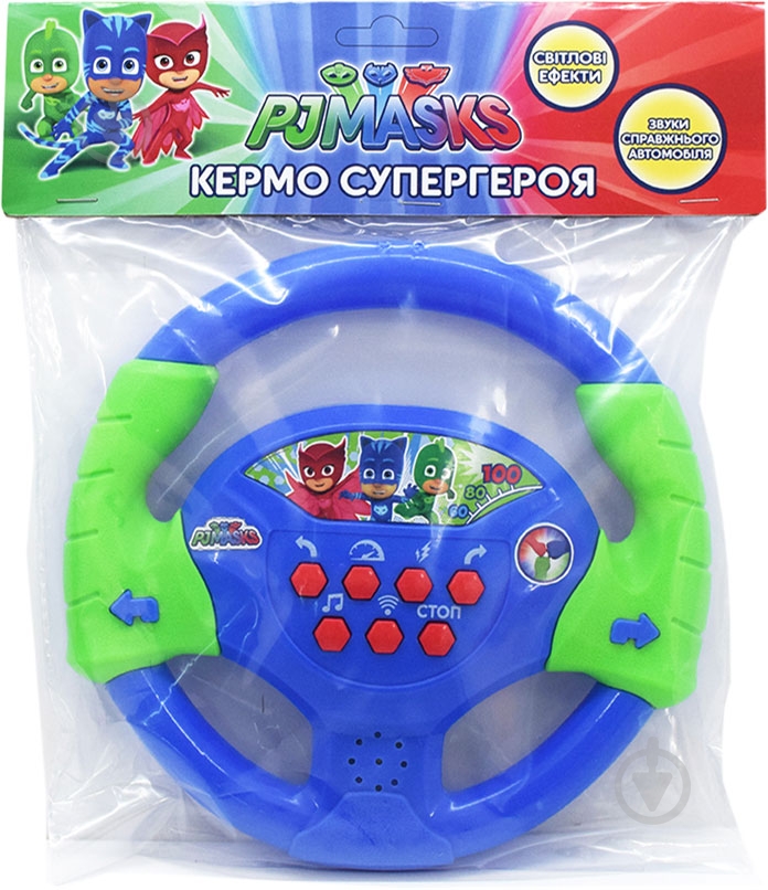 Игрушка PJ Masks Руль супергероя 121682 - фото 1 Игрушка PJ Masks Руль супергероя 121682 - фото 1