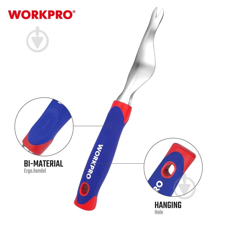 Инструмент для удаления сорняков WORKPRO WP331008 - фото 3