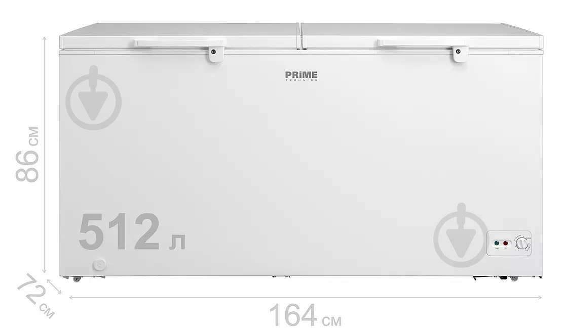 Морозильный ларь PRIME Technics CS 52149 M - фото 2