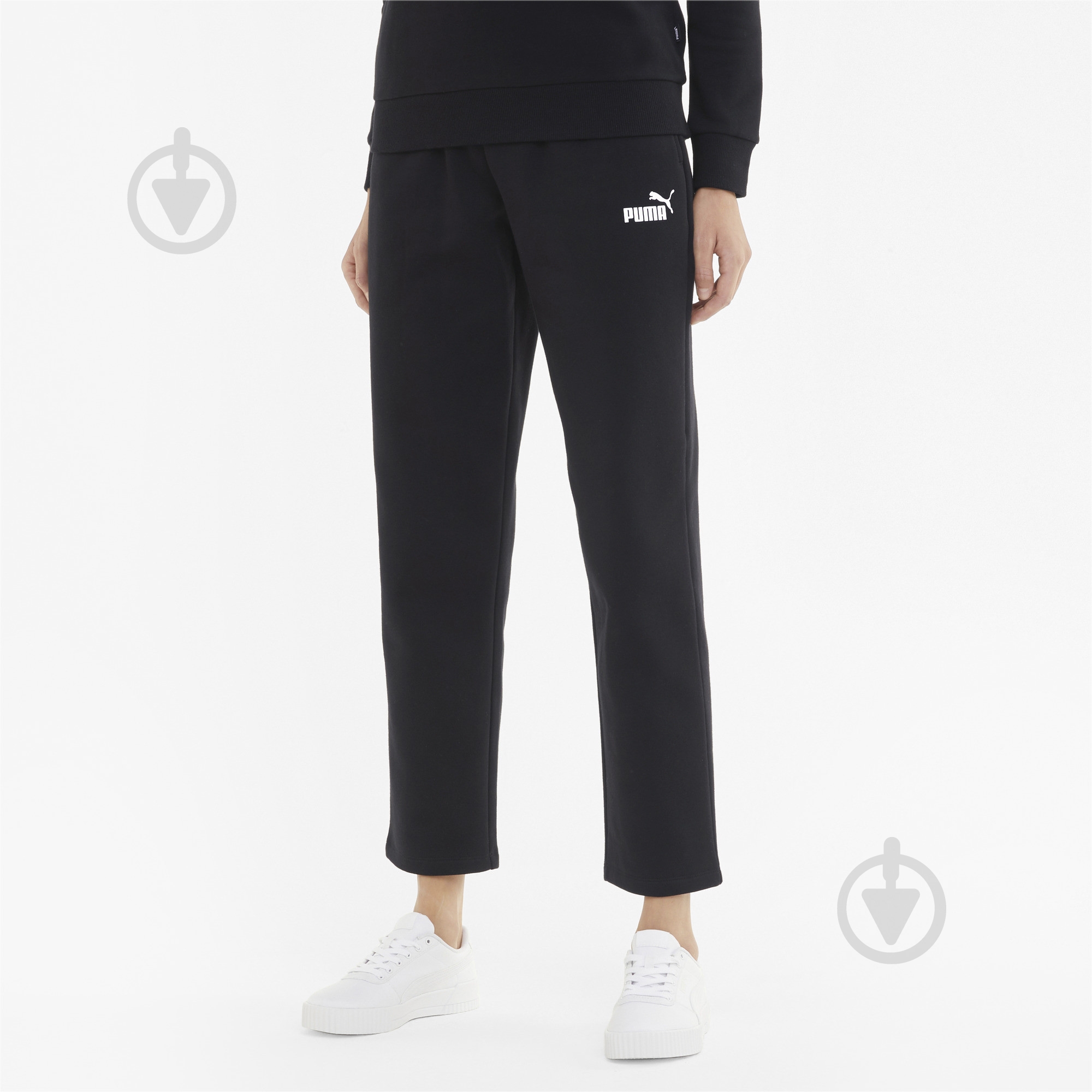 Брюки Puma ESS SWEATPANTS FL OP 58684401 р. S черный - фото 3
