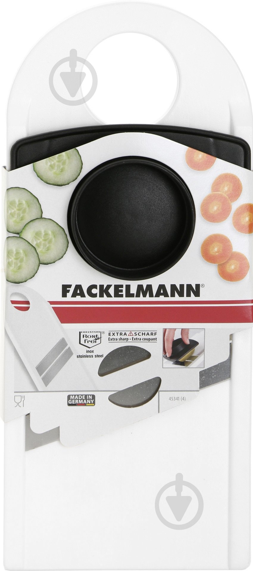 Терка для овощей Fackelmann с держателем 45341 - фото 4