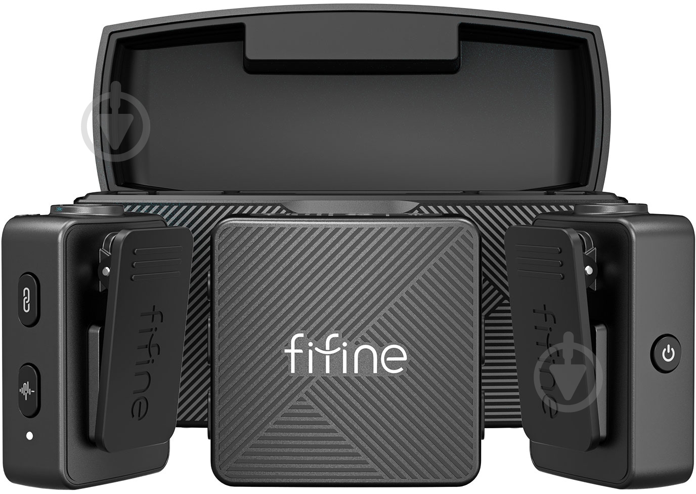 Микрофон FIFINE беспроводной петличный (M9) - фото 3 Микрофон FIFINE беспроводной петличный (M9) - фото 3