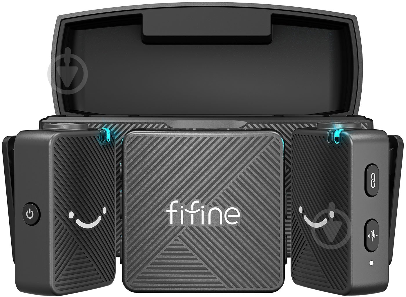 Микрофон FIFINE беспроводной петличный (M9) - фото 4 Микрофон FIFINE беспроводной петличный (M9) - фото 4