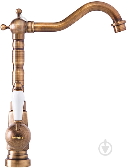 Смеситель для кухни Interline Rim new Bronze - фото 2 Смеситель для кухни Interline Rim new Bronze - фото 2