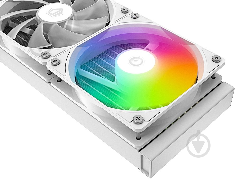 Система водного охлаждения ID-Cooling Space LCD SL240 XE White - фото 5