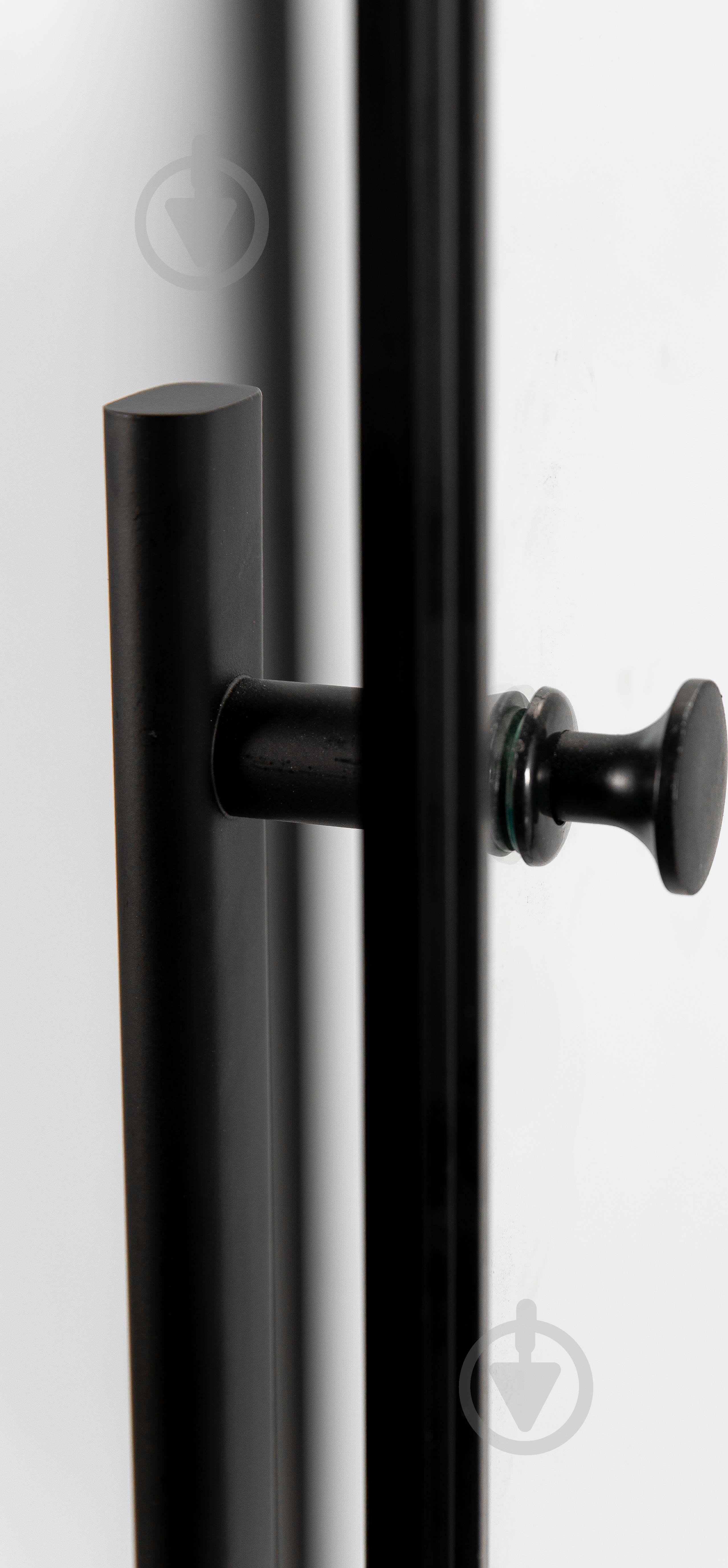 Душевая кабина AquaStream Ethos 100SR Swing ALL BLACKS - фото 16