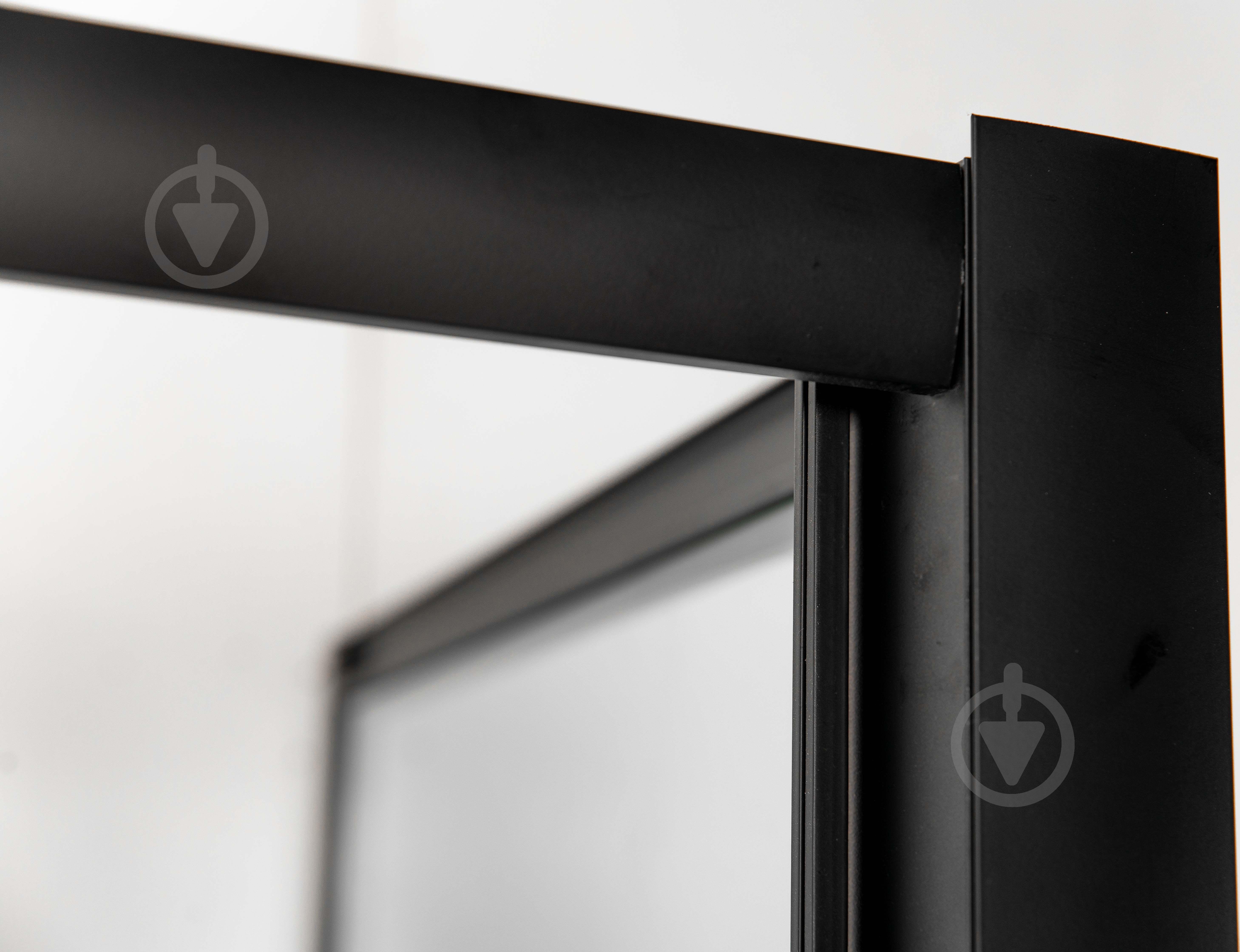 Душевая кабина AquaStream Ethos 100SR Swing ALL BLACKS - фото 11