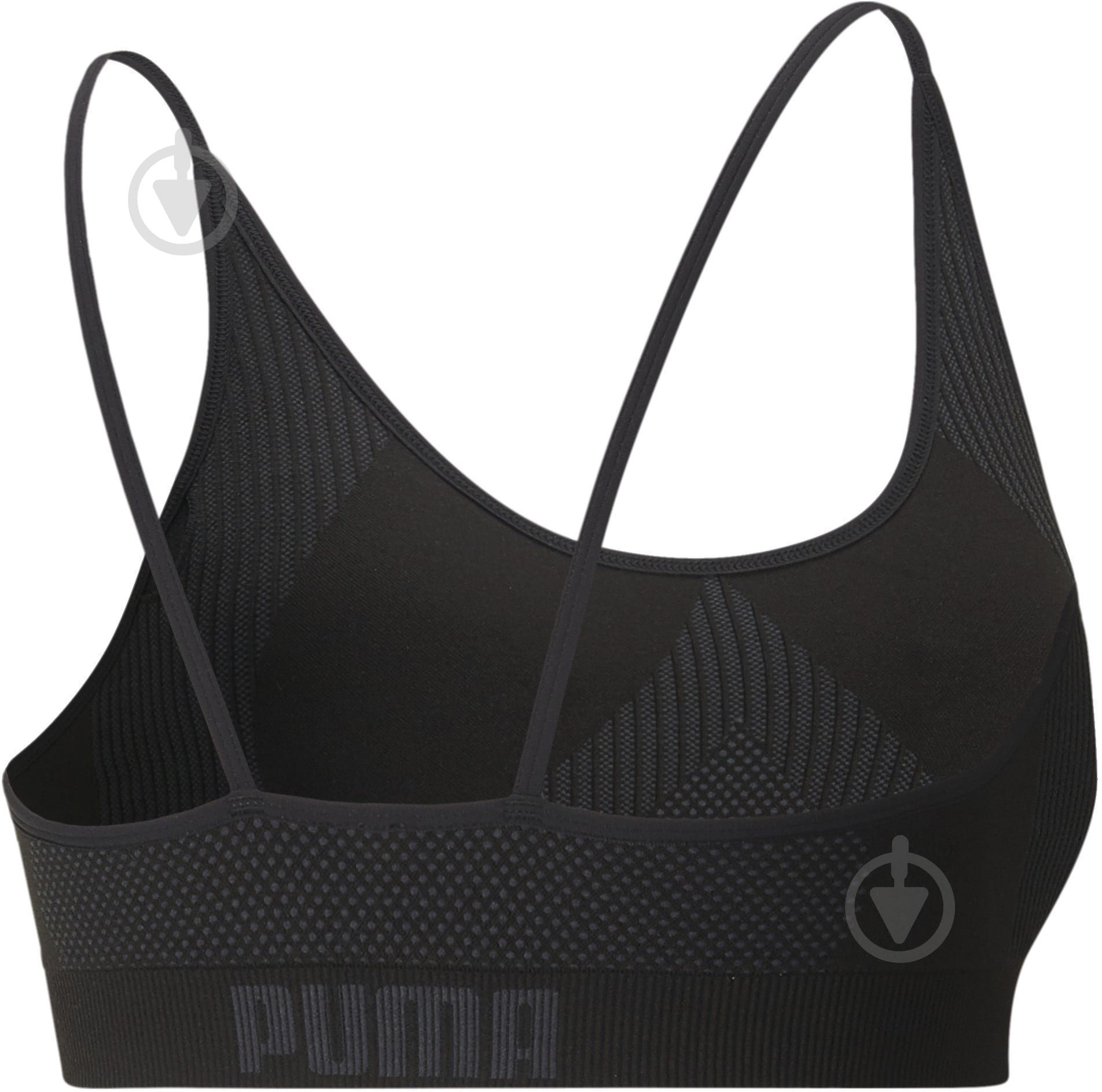 Бра Puma Strappy Seamless Bra 52107501 р.M чорний - фото 2