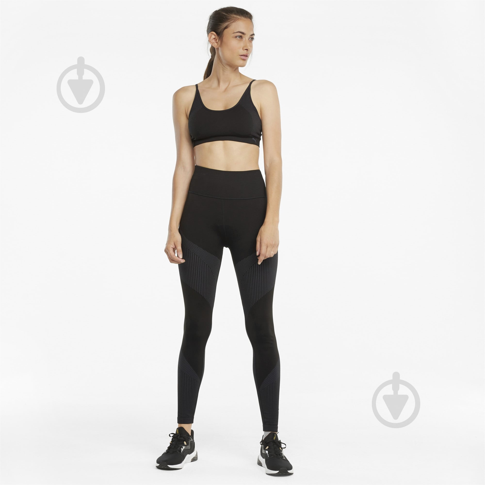 Бра Puma Strappy Seamless Bra 52107501 р.M чорний - фото 5