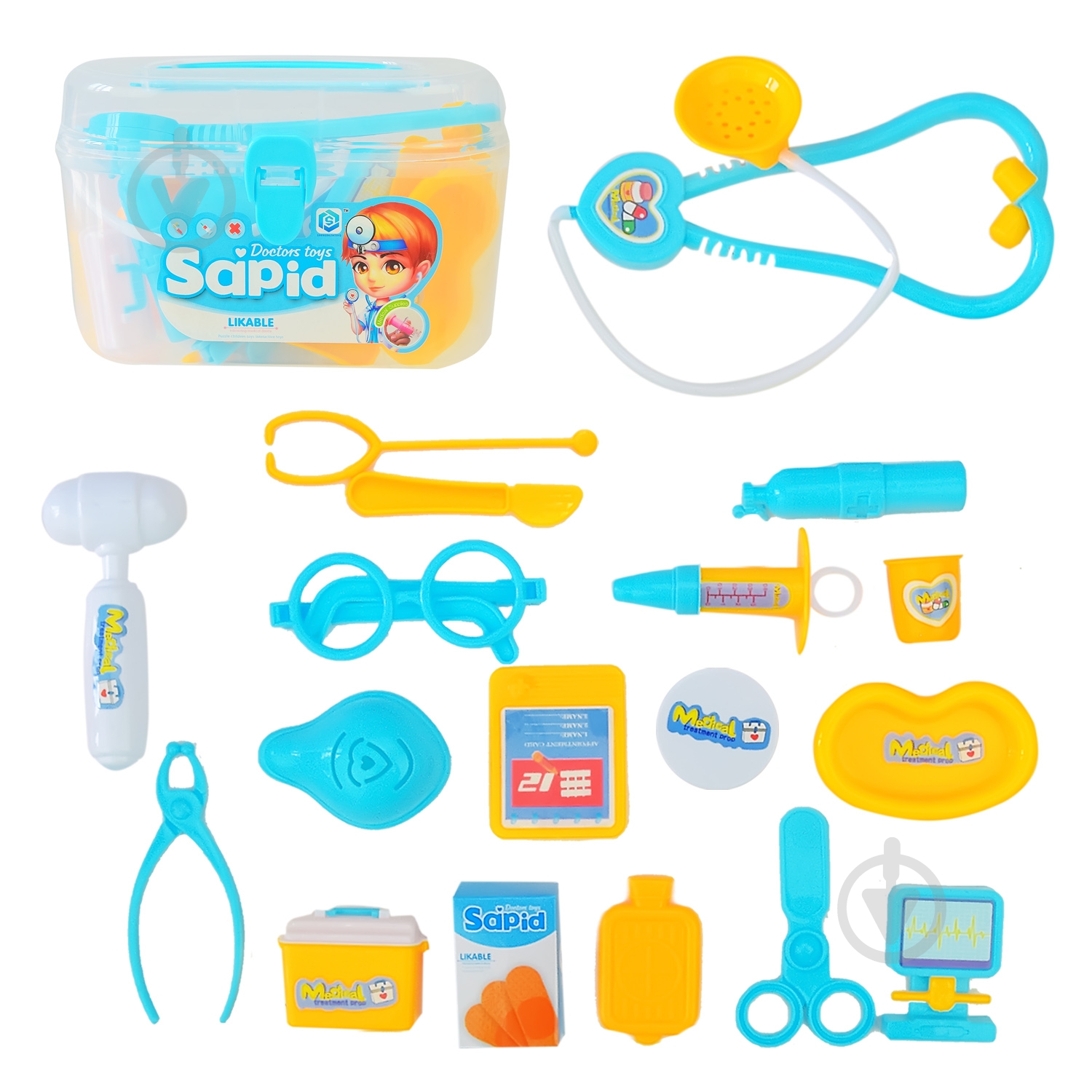 Набор доктора 18 предметов 3366-64 - фото 1
